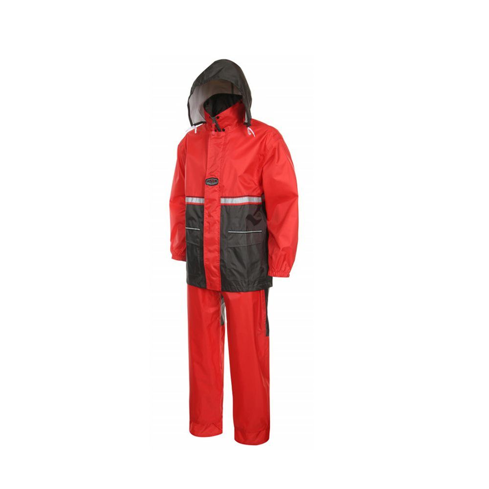 TC AJ-SAA 방수복 등판삼각망사 적색 세트 (M-3XL)