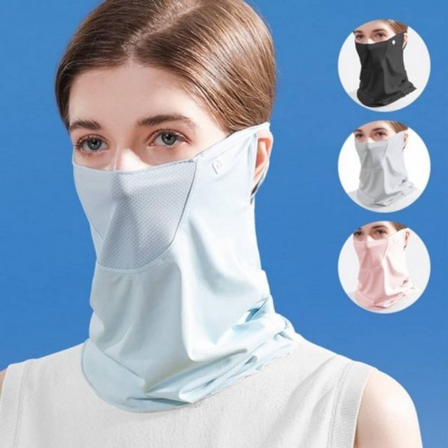 마스크 아이스 개입 페이스 베일 골프 자외선