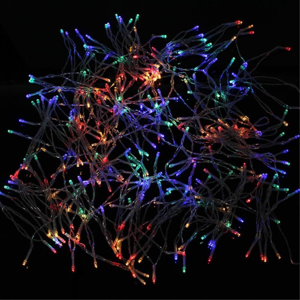 비타리토 LED 300구 30M 투명선 USB 컬러전구