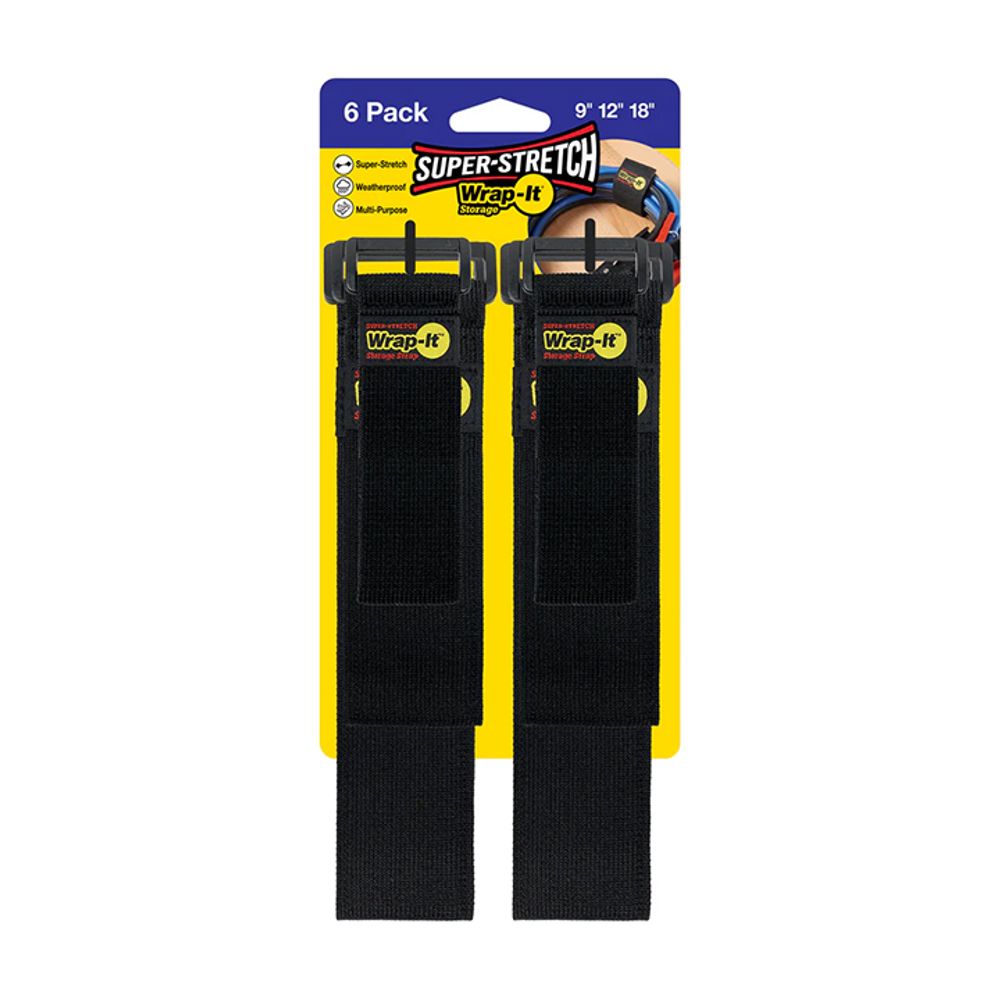 WRAP-IT STORAGE Super-Stretch보관스트랩세트(6pac