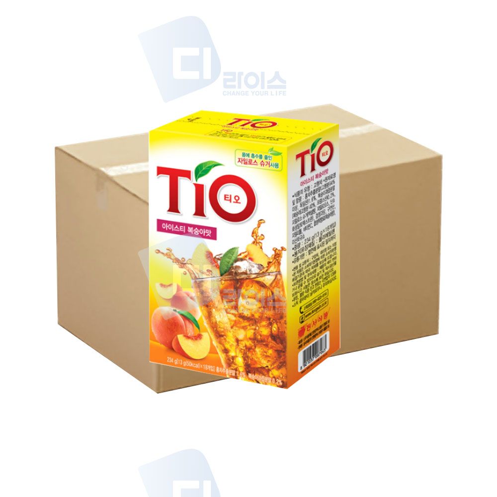 티오 아이스티 복숭아맛 180T (18Tx10개) 스틱 icetea