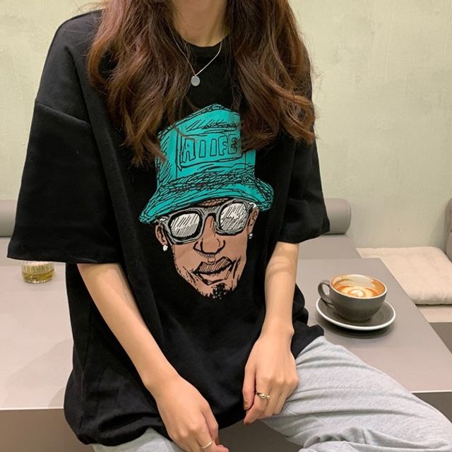 캡맨 반팔 티셔츠 ST230510