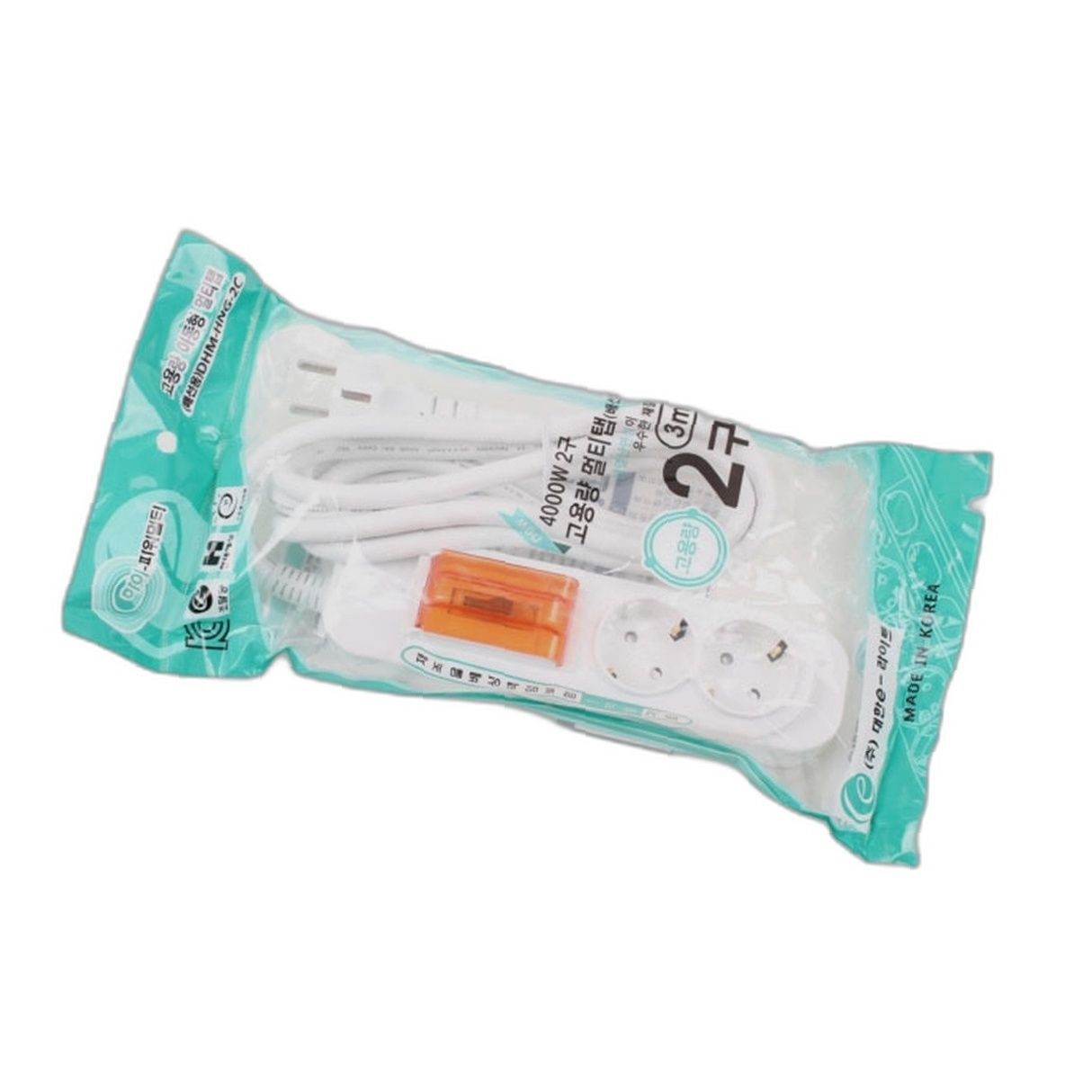 멀티탭 콘센트 전원관리기 케이블 고용량 USB 2구 전