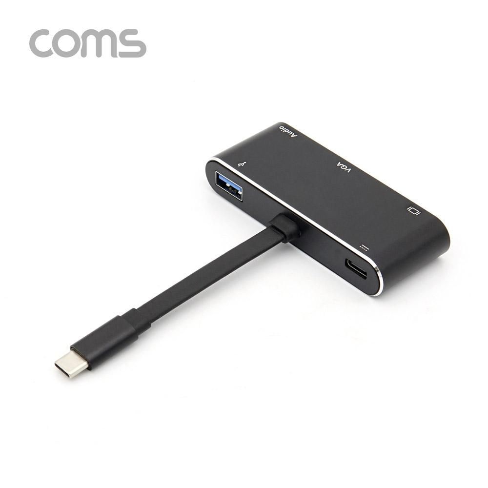 USB 3.1(Type C)5 in 1 멀티 컨버터 HDMI VGA USB 3.0