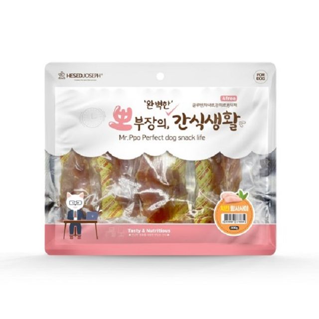 강아지 간식 치킨윙사사미 300gX50개 애견 닭가슴살