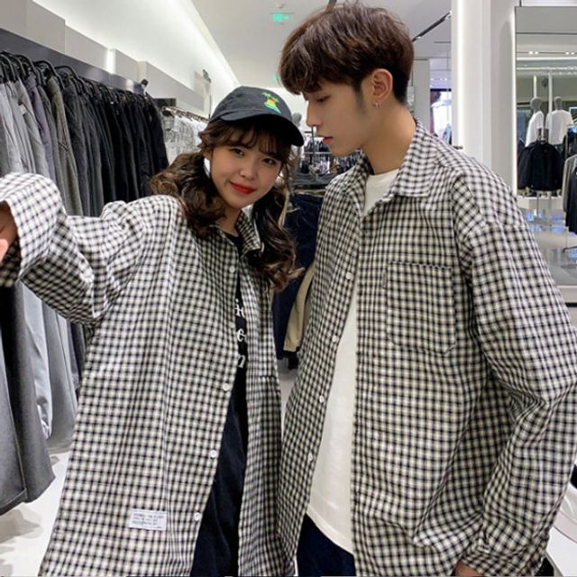 봄가을 셔츠 대학생 직장인 워크샵 코디 데이트 학생