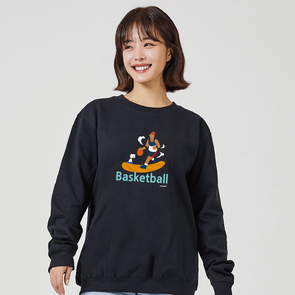 키밍 농구 basketball 맨투맨 후드