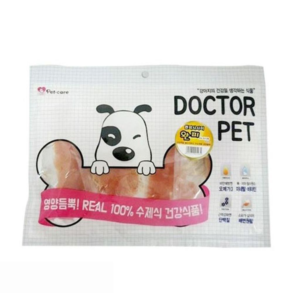 애견간식 닥터펫 완피 사사미 300g 10팩 1타