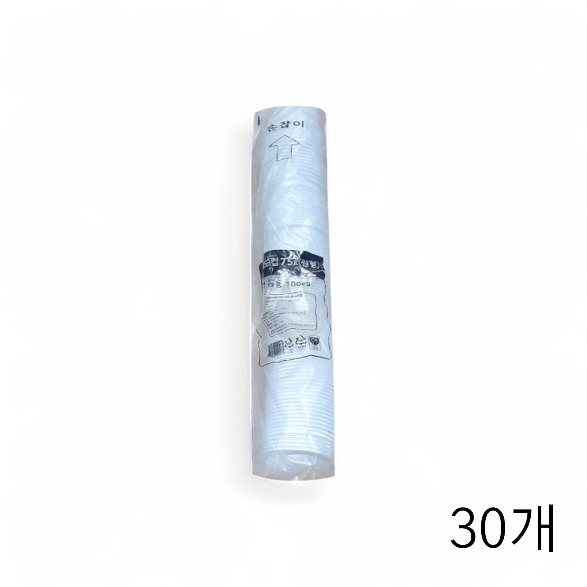 다용도 일회용기3호 대 75파이 100입 X 30개 국용기