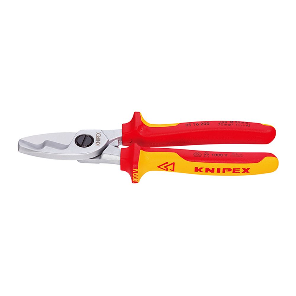 KNIPEX 케이블컷터(단면절연)_95-16-200