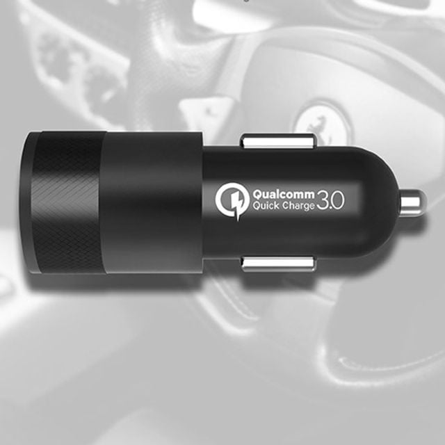 시거잭 USB 충전 케이블 자동차 충전기 케이블 블랙