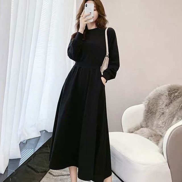X 셀러허브 여성트랜드패션 롱원피스 하프클럽