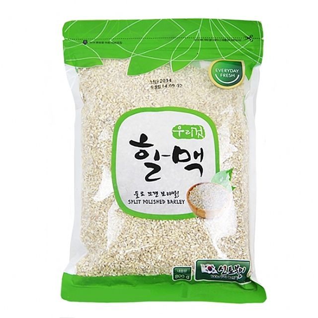 할맥 800g 5봉 1세트 보리쌀 잡곡 혼합곡 국내산쌀