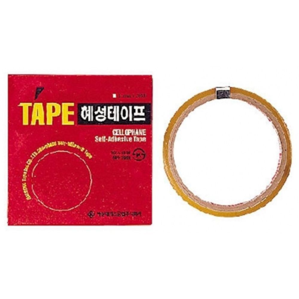 혜성 셀로판테이프 12mmX20 대형 20개입