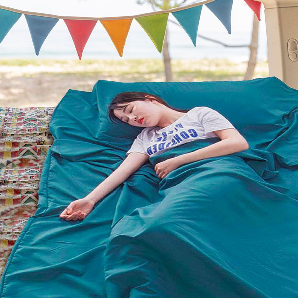 여행용 캠핑 침낭라이너 115x210cm 여름 백패킹침낭