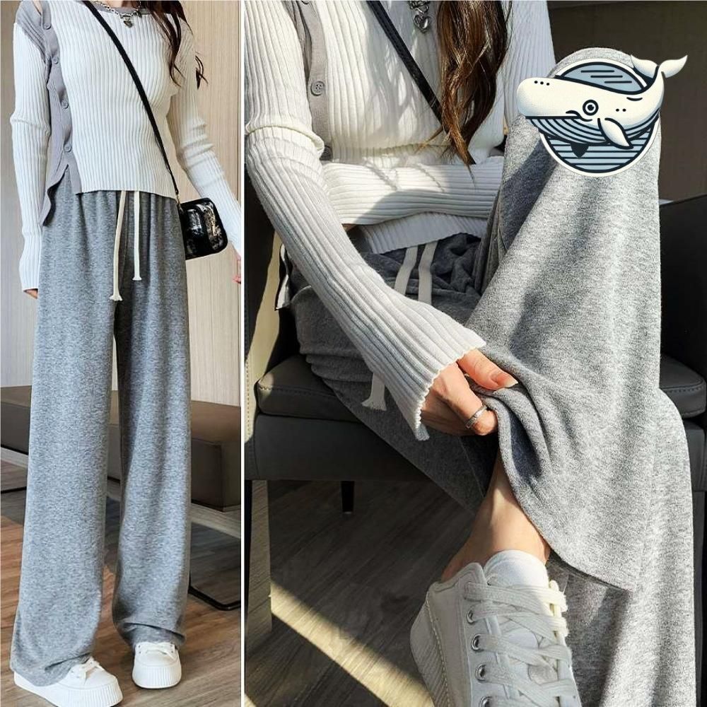 편안한 루즈핏 면혼합 바지 캐주얼 데일리 기본