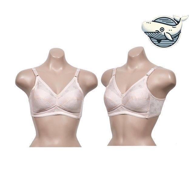 부드러운 편안함 풀컵 브라 여성속옷 노와이어