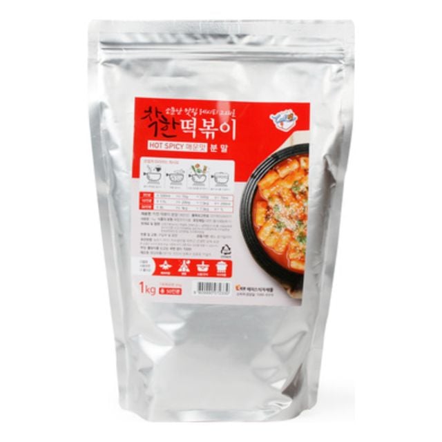 쿡잼 착한떡볶이분말(매운맛) 1kg(50인분)