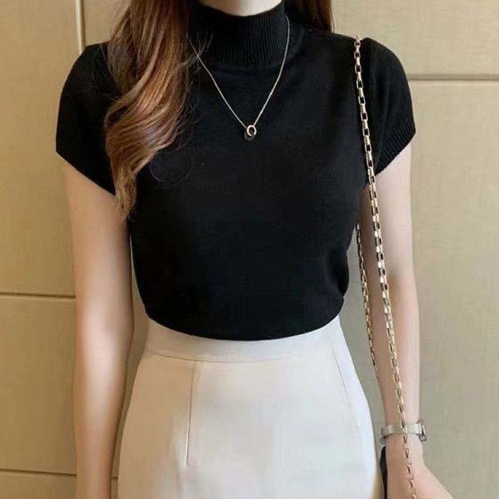 간절기 오케이셀러 터틀넥 Slim 반목폴라 무