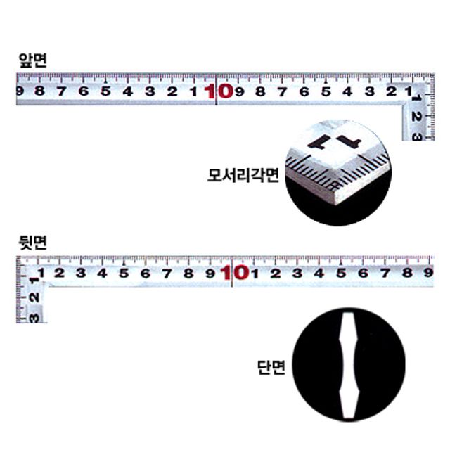 직각자- 철공용/스텐JIS(S-10032로 대체) 25cmx50cm