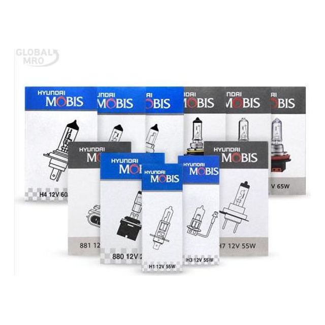 현대모비스 할로겐 H3 12V 55W/08C06 30001 (10EA)