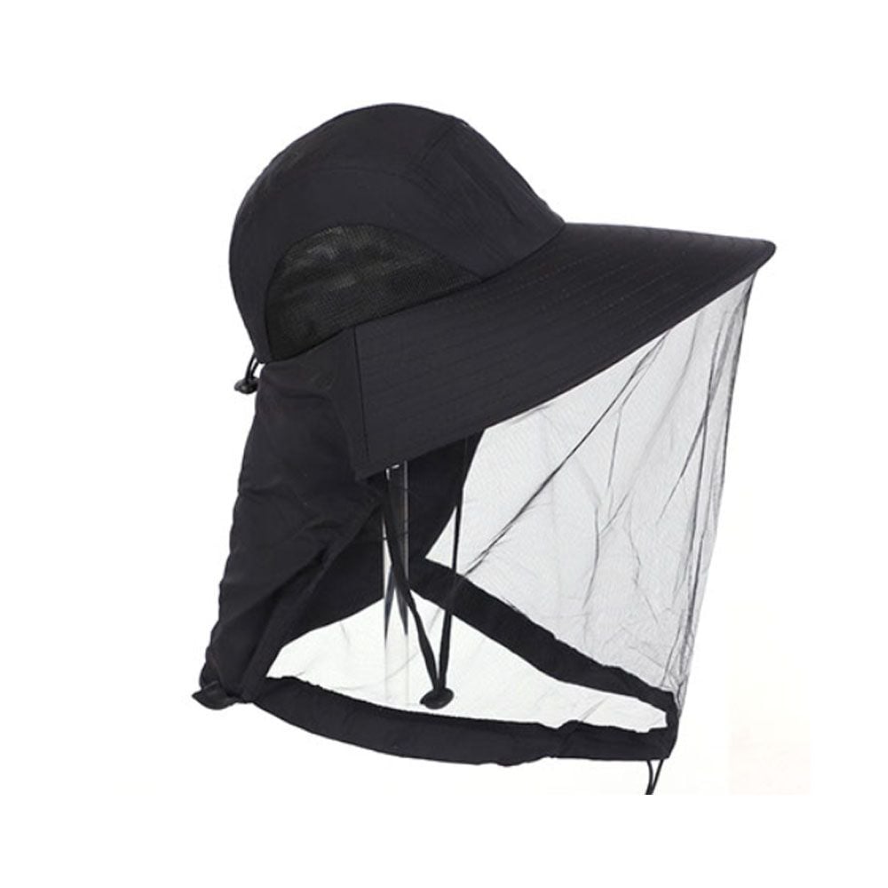 챙넓은 자외선차단 방충모자 벌초 해충 모기장 모자