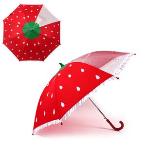 아이티알,NE 라프롬나드 53 딸기 우산 7세이상 아동장우산 한폭POE