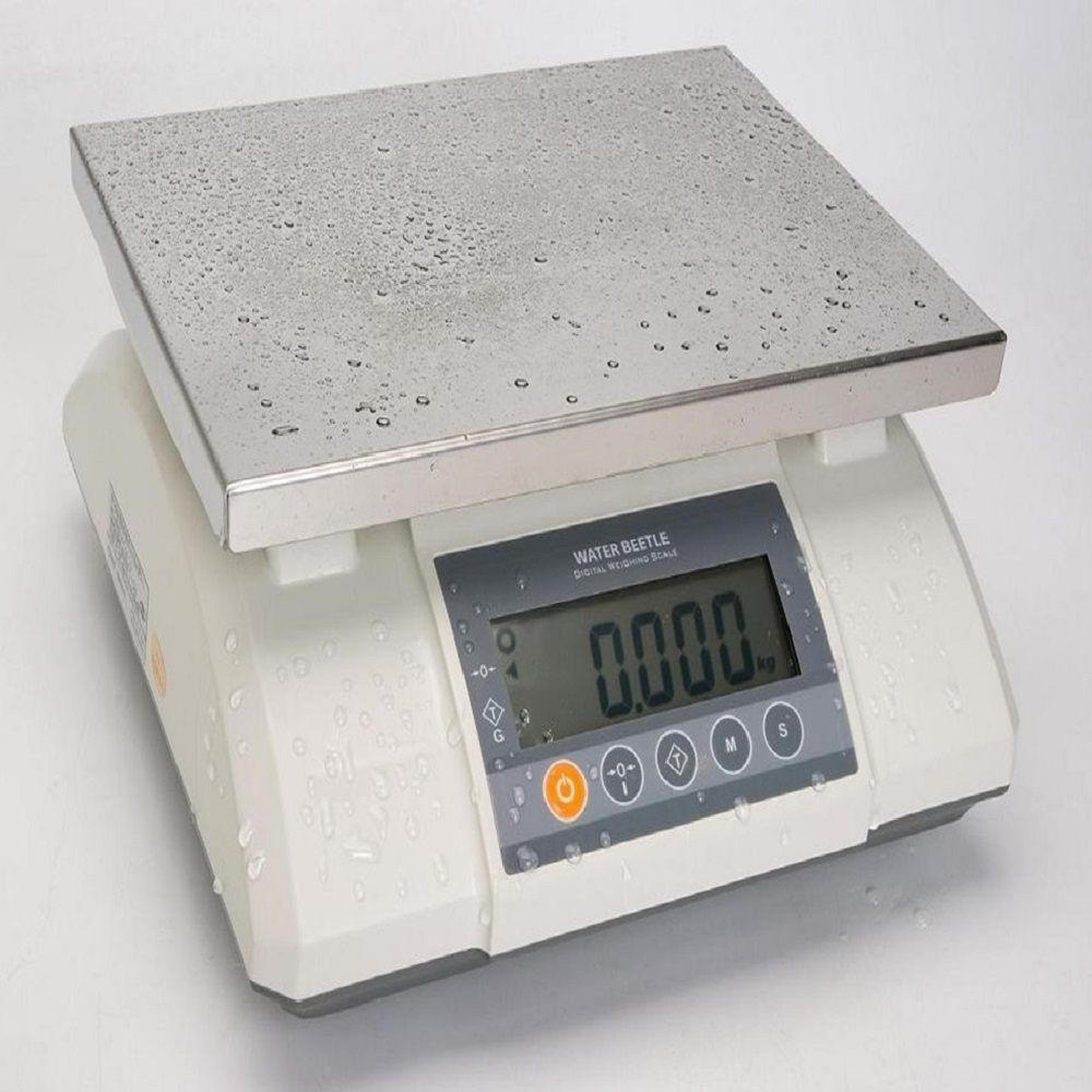 물방개 방수전자저울 30kg(2g) 수산시장 양식장 국산