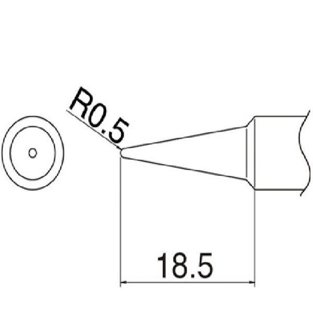 HAKKO FX-601용 인두팁 T19-B 납땜 실납 전기 세트