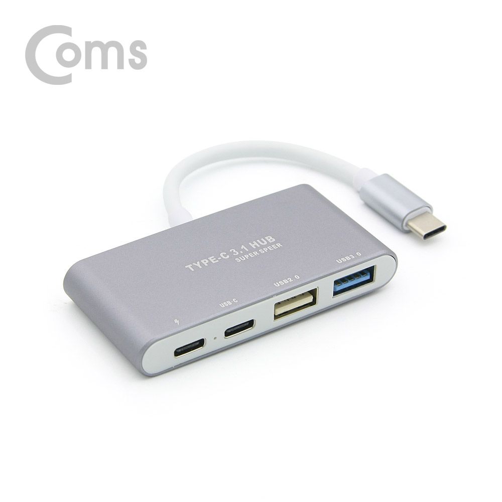 USB 3.1 Type C 4포트 허브 컨버터 Type C USB