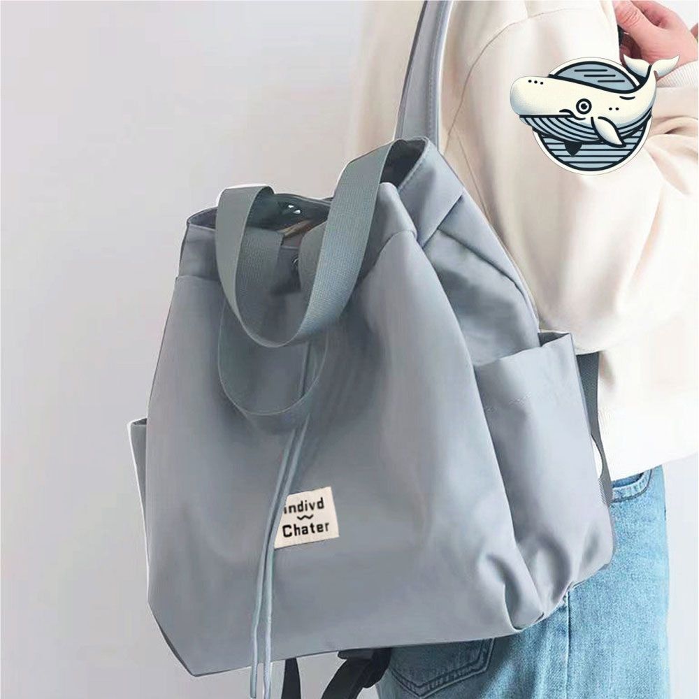 캠퍼스 데일리백팩 스퀘어 에코백 여학생 아이템