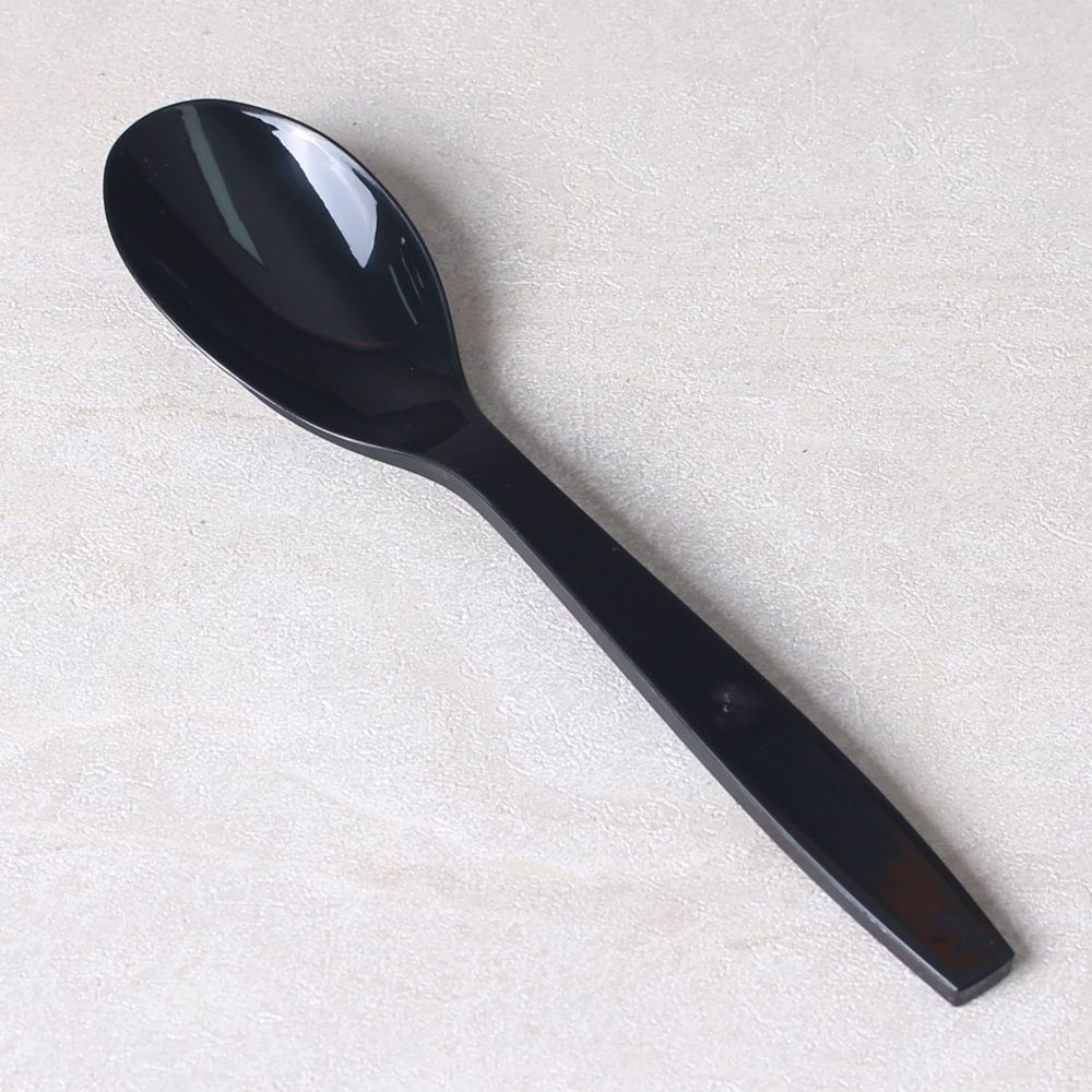 일회용스푼 170mm PP 개별포장 블랙 1500개 위생수저