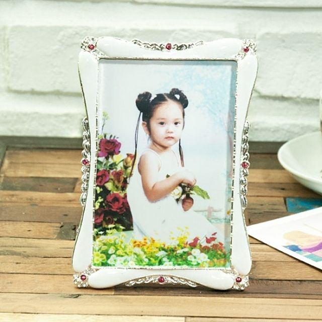 JI샤르망 화이트 10x15cm  사진액자