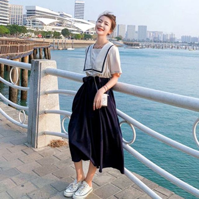 원피스 URS702267 롱원피스 여성원피스 플리츠원피스