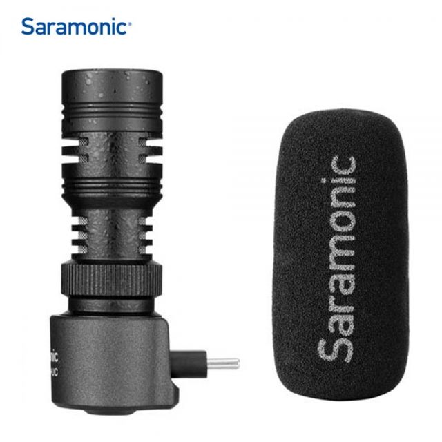 Saramonic USB C타입 스마트폰용 지향성 콘덴서 마이