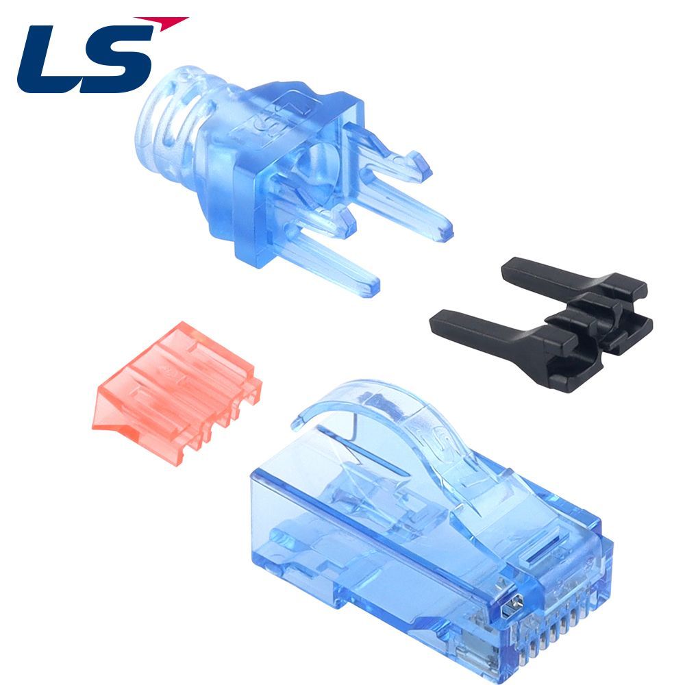 LS-MP-UC6A-RJ45 CAT.6A UTP USS RJ-45 플러그 100개