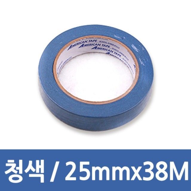 초 강력 접착마스킹 테이프 청색 25mmX38M