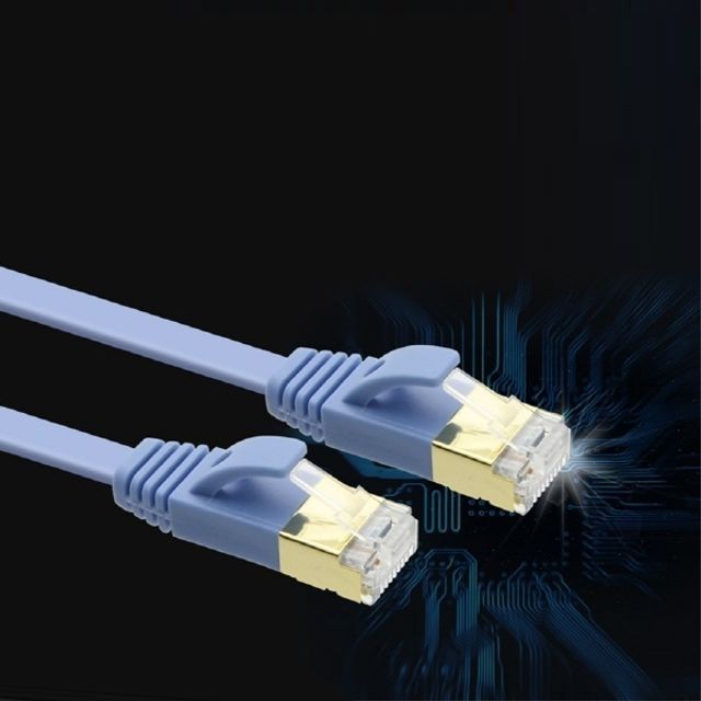 랜케이블 Direct Cat7 플랫형 15M 다이렉트 10Gbps