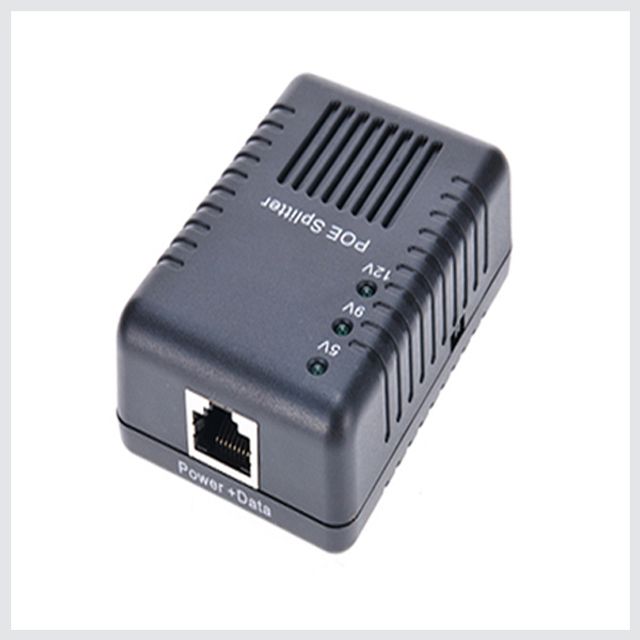 유비큐넷 POE Splitter 5V 9V 12VDC 출력 공유기 연결