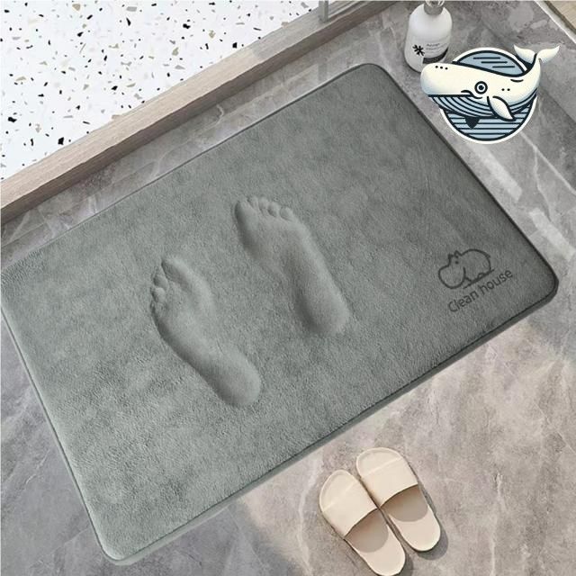 두툼한 메모리폼 발매트 욕실 주방 패드