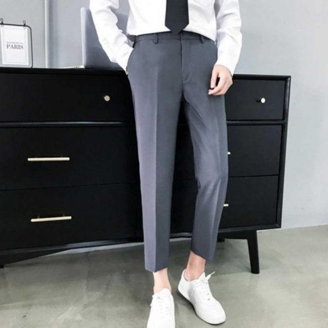 회사원 베이직 남자 면접 용 올데이 정장 슬랙스 바지