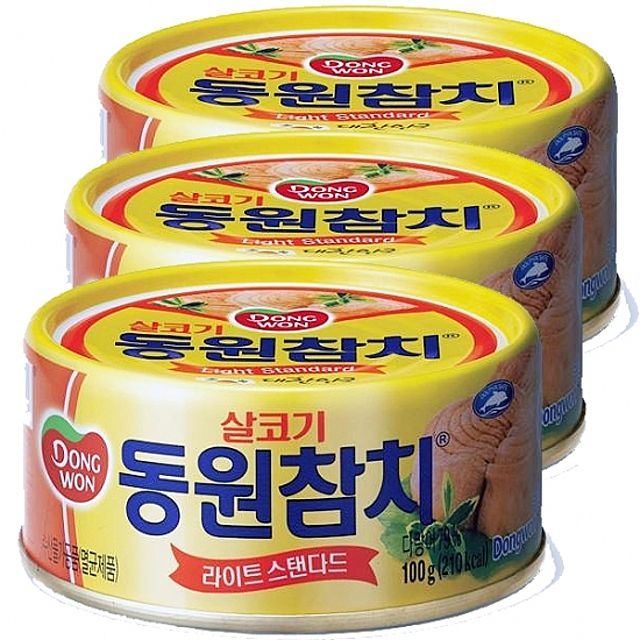 동원)라이트스탠다드 참치 100g x 10개 고단백 영양식품 오메가3