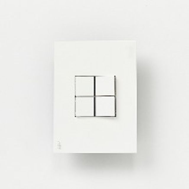 제닛 3로 2구 스위치 화이트 ABB