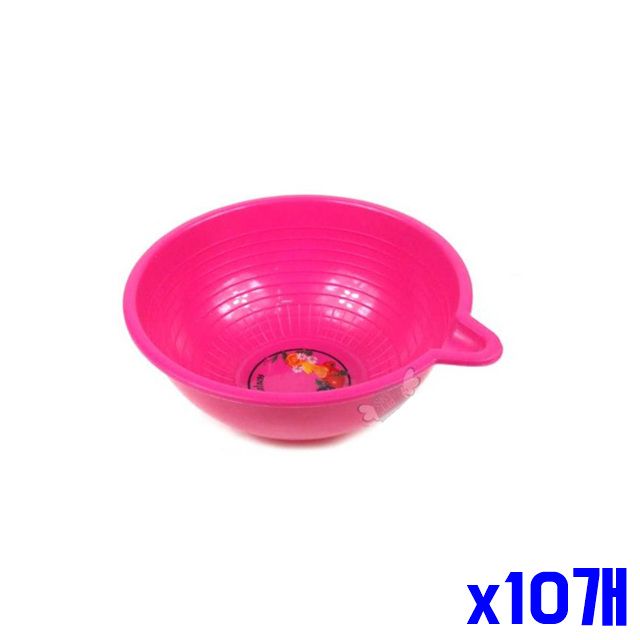 욕실 x10개 컬러 25x28x10cm 바가지 플라스틱