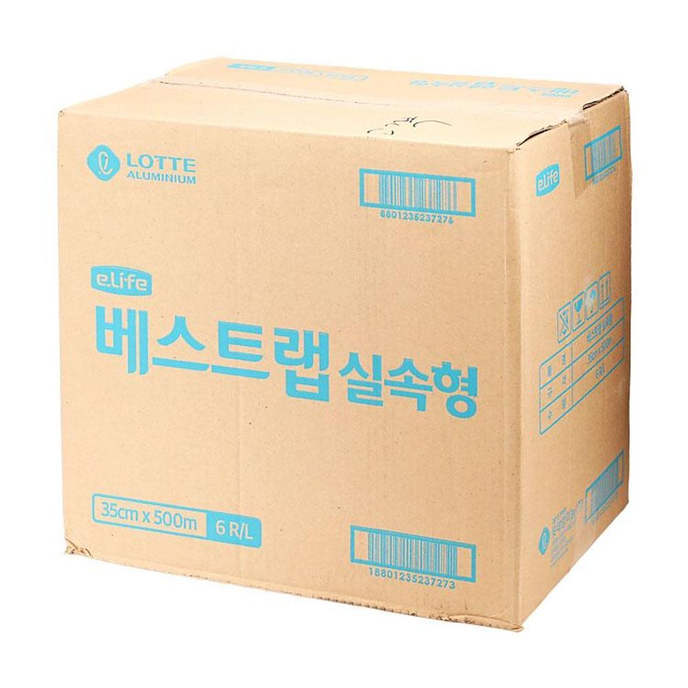 롯데알미늄 베스트랩 35CM X 500M 1박스(6입)