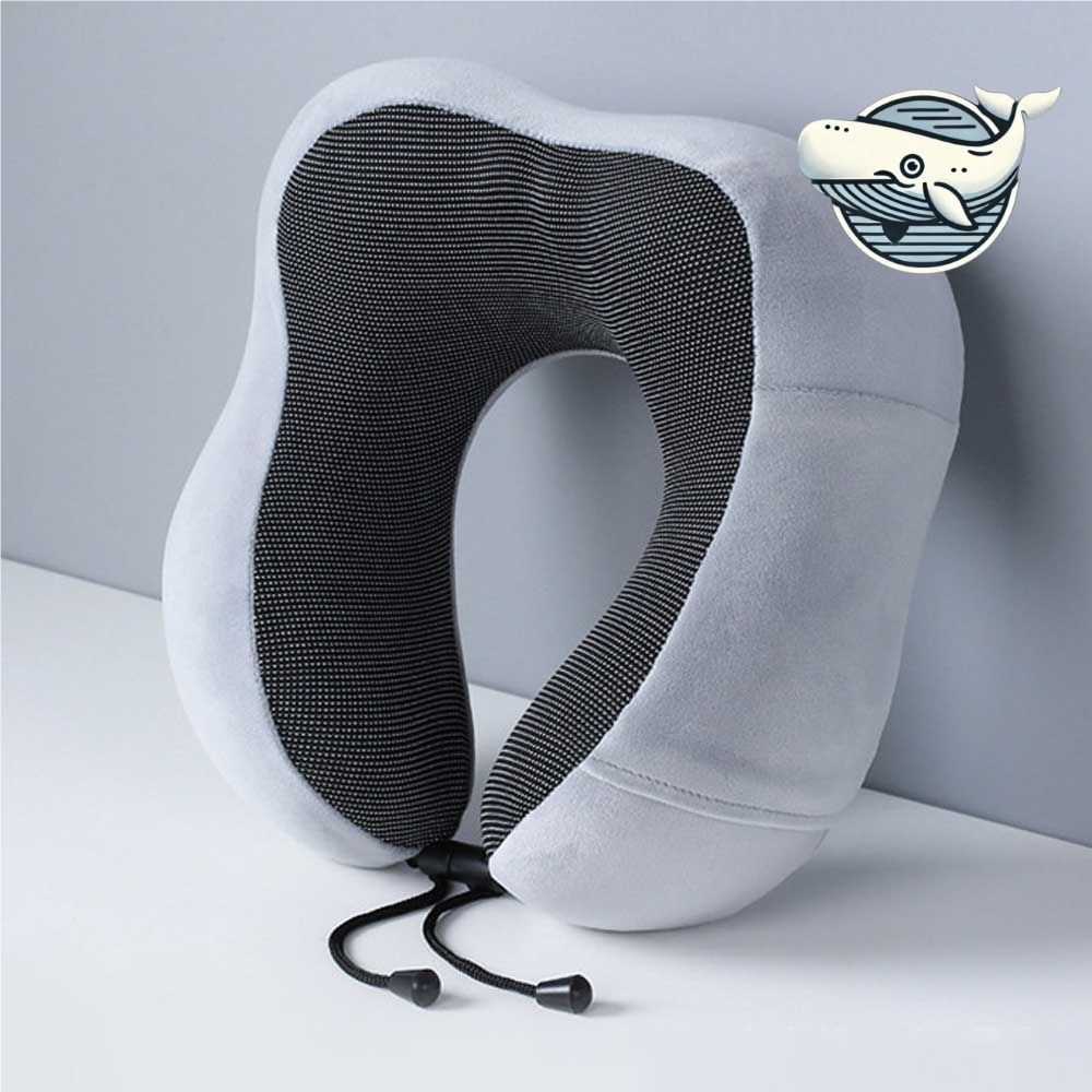 편안한 여행 메모리폼 목쿠션 간편휴대 목베개