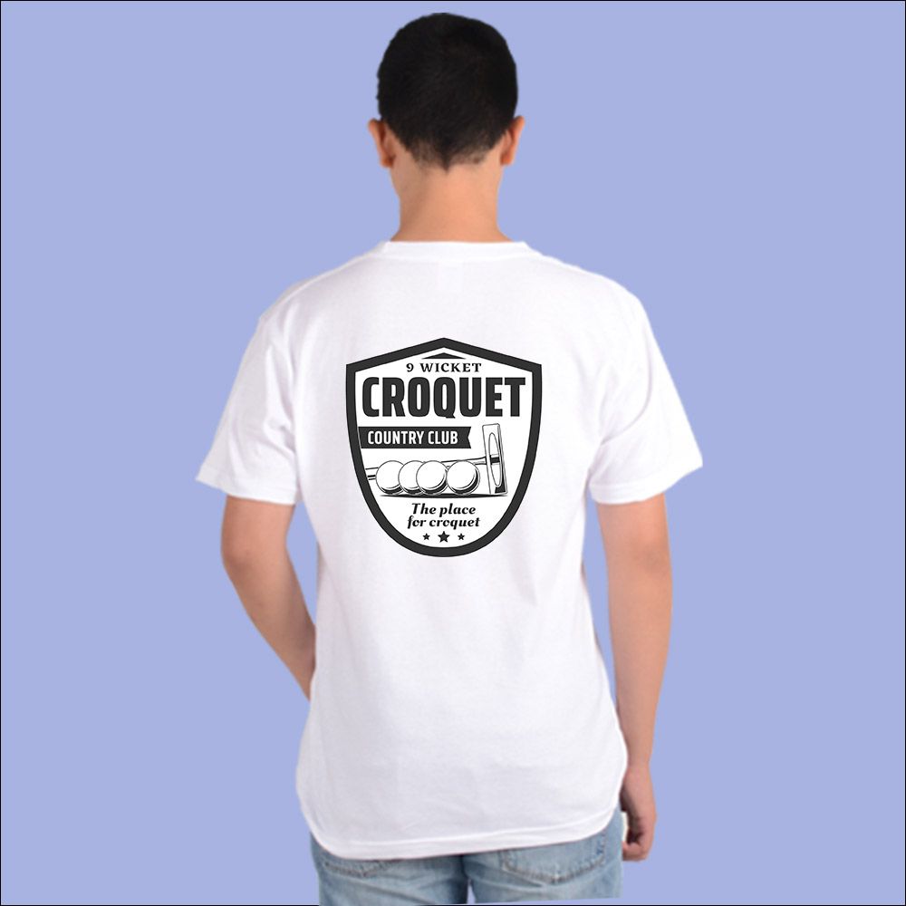 동호회 게이트볼 크로케 croquet 시니어운동 반팔티