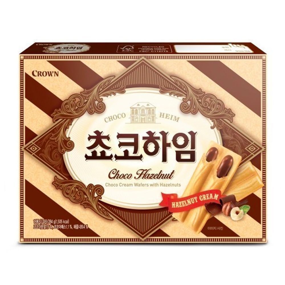 크라운 쵸코하임 284g X 4개
