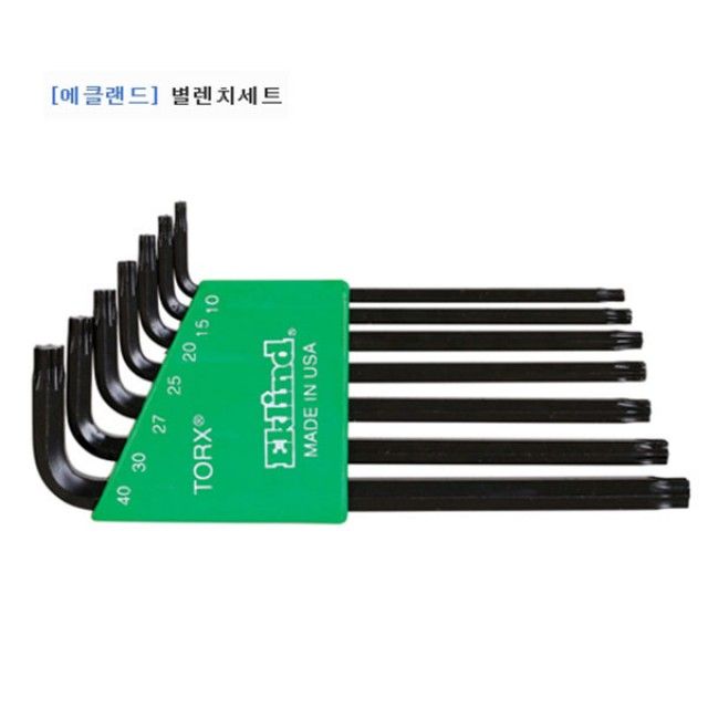 에클랜드 별렌치세트(롱) 10907 7pcs