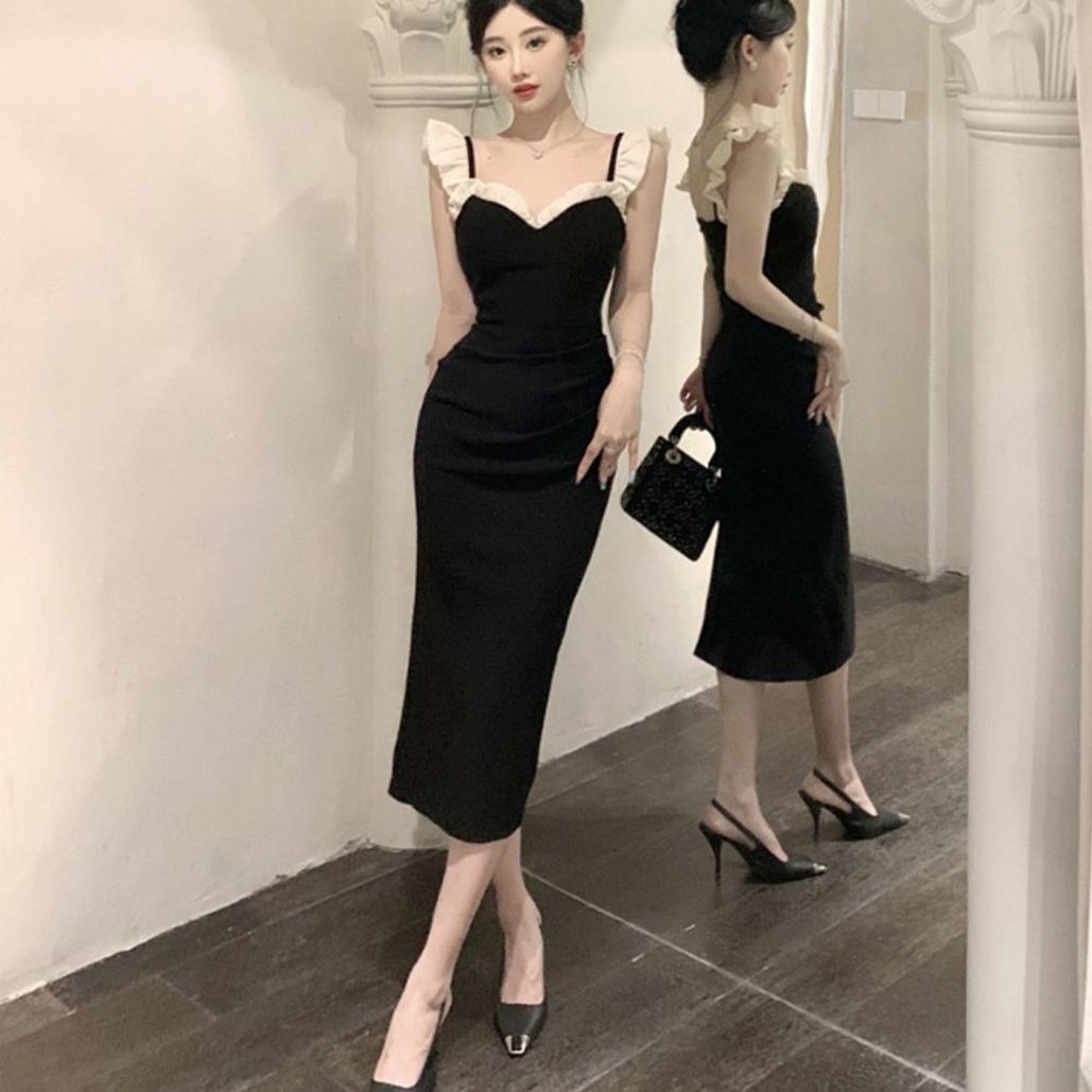 데일리룩 비치룩 롱원피스 허니문원피스 어깨 파